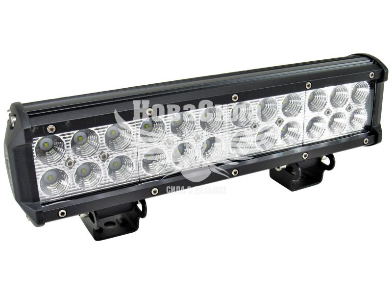 Фара світлодіодна LED 72W 6000К (Brevia) (300х80х65мм.) FLOOD (10724FX1)