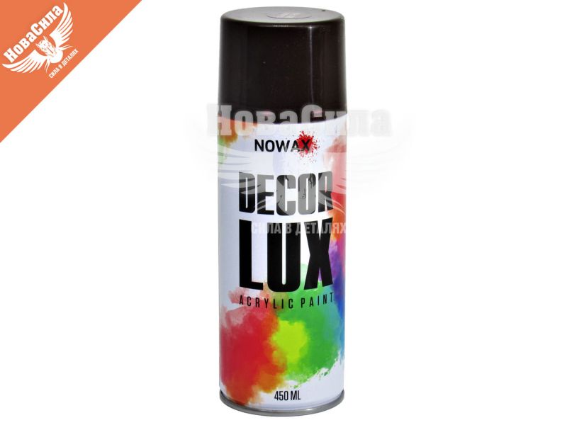 Фарба-спрей (Nowax) Decor Lux Бордовий 450мл. (RAL 3005) (NX48025/NX65025)