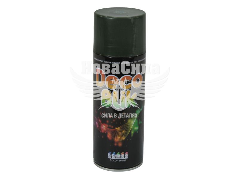 Фарба-спрей (Deco Blik) Зелений мох 400мл. (RAL 6005)