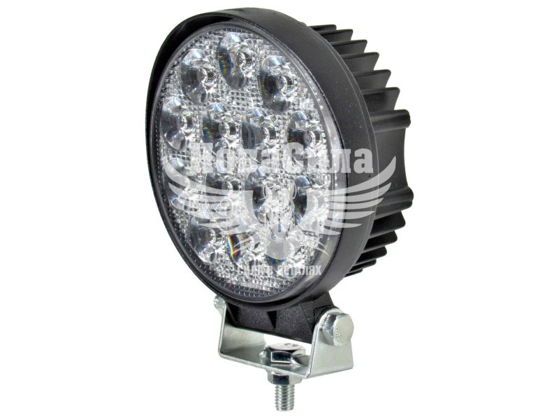 Фара світлодіодна LED 42W 6000К (Brevia) (112х112х50мм.) FLOOD (10651RFX1)