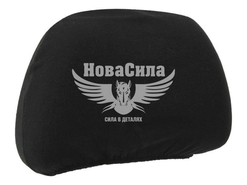 Чохли на підголовники (Beltex) Унів. чорні Cotton (к-т.-2шт.) (BX92200)