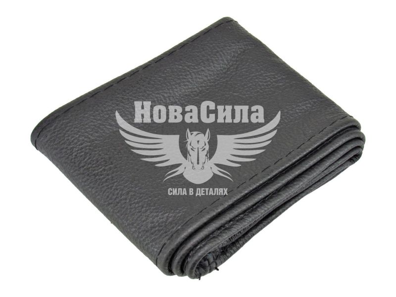 Чохол руля (опльотка) шкіра (CarLife) вантаж. 47-49см. (Scania) (CW-SC)