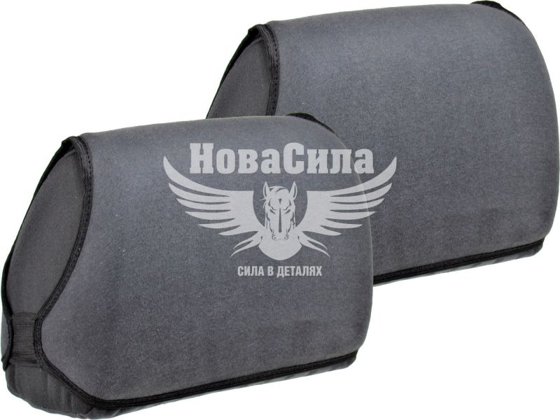 Чохли на підголовники (Beltex) Унів. графіт Polo (к-т.-2шт.) (BX91500)