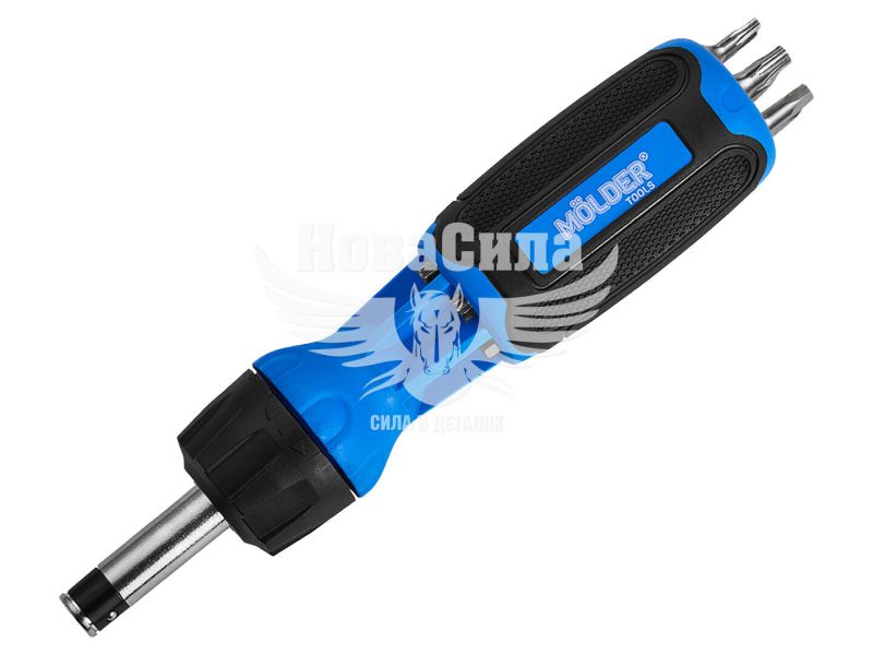 Викрутка реверсіонна (Molder Tools) -/+ 12в1 довгі насадки (MT32315)