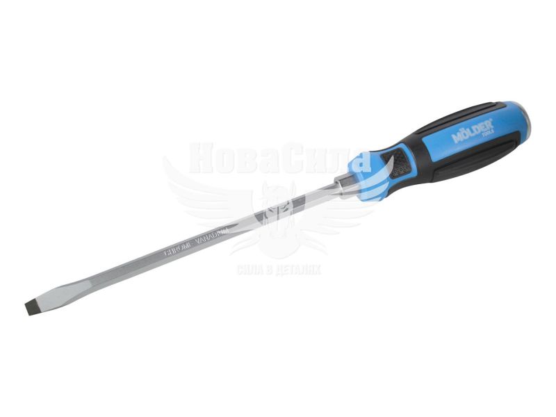 Викрутка (Molder Tools) - ударна (SL8х200мм.) (MT33007)