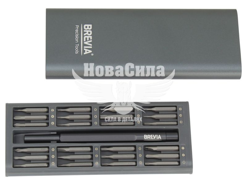 Викрутка (набір) (Brevia) 24в1 для точних робіт (55024MMC)