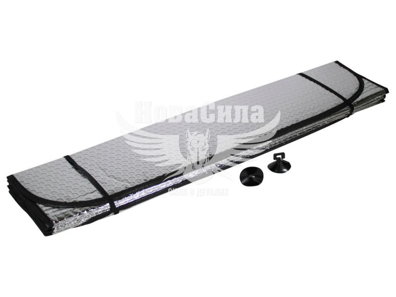 Шторка сонцезахисна лобова (Lavita SP) 150x70см. срібн. (SPR 3302)
