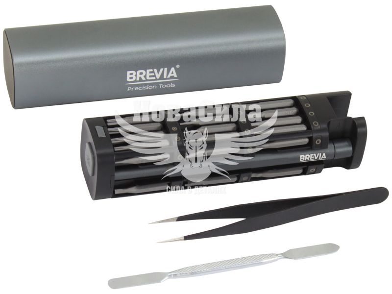 Викрутка (набір) (Brevia) 46в1 для точних робіт (55046MMC)