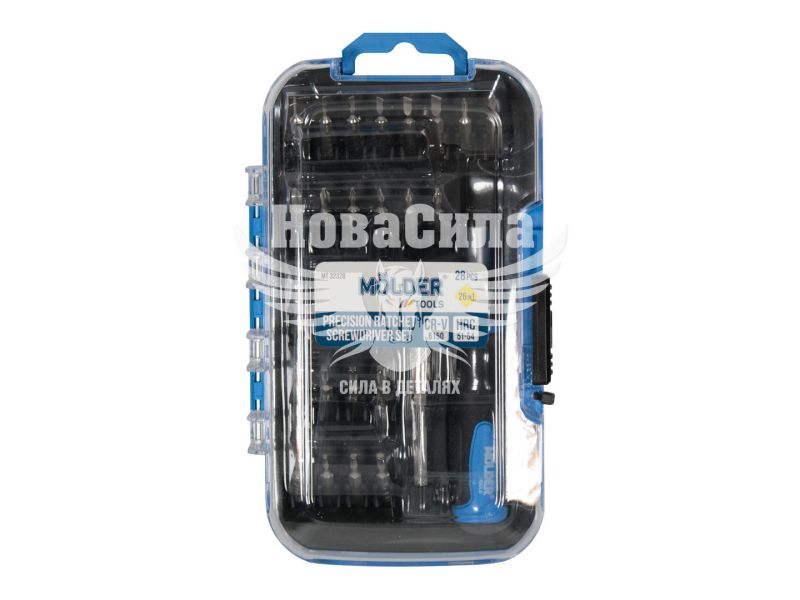 Викрутка (набір) реверсіонна (Molder Tools) 28в1 для точних робіт (MT32328)