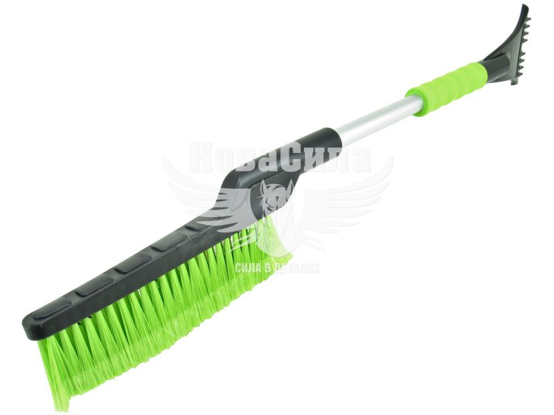 Щітка з скребком (Bi-Plast) 70см. з тверд. губк. на ручці (BP-70)