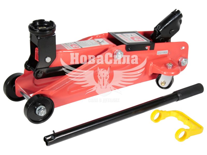 Домкрат підкатний 2т. (CarLife) жаба пластм. упак (вис. під. 330мм.) (FJ575P)