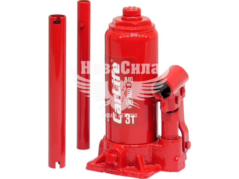 Домкрат гідравлічний 3т. (CarLife) карт. упак. (вис. під. 340мм.) (BJ403)