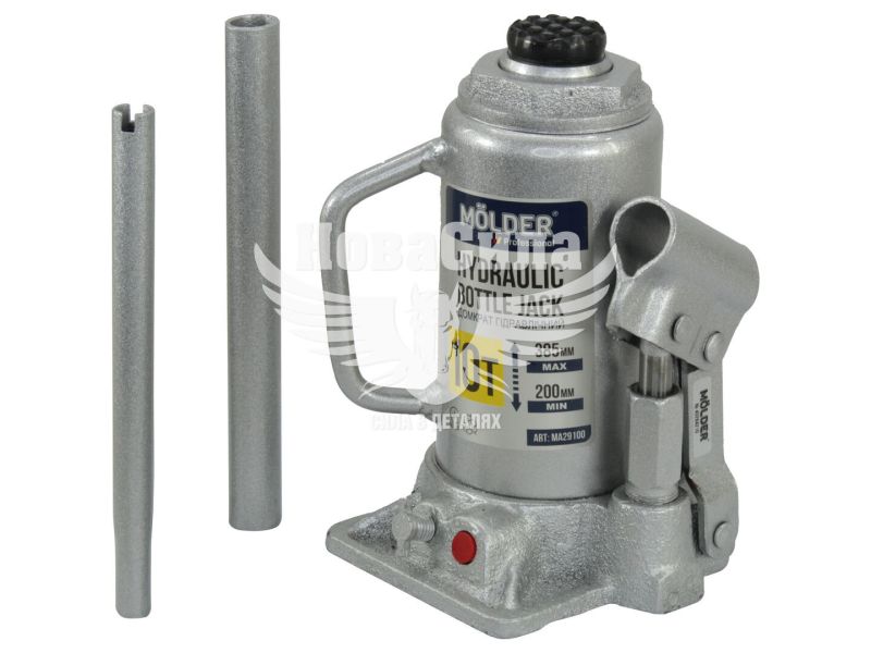 Домкрат гідравлічний 10т. (Molder) (вис. під. 385мм.) (MA29100)