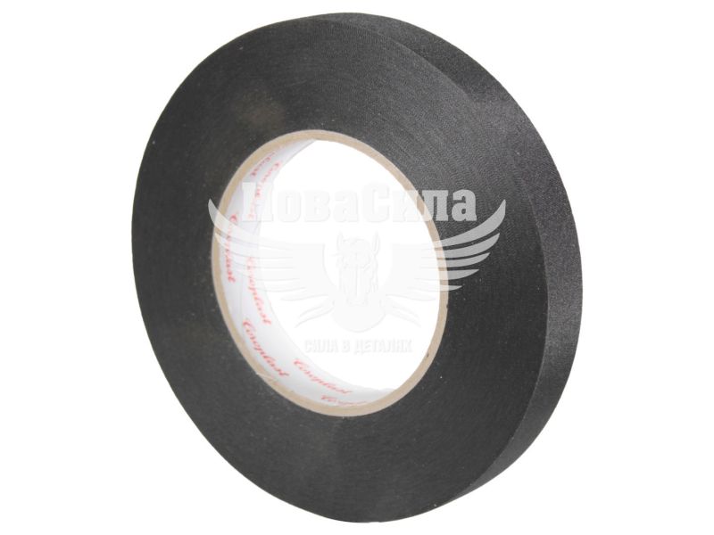 Ізолента матерчата (Certoplast) 19мм. чорна велика