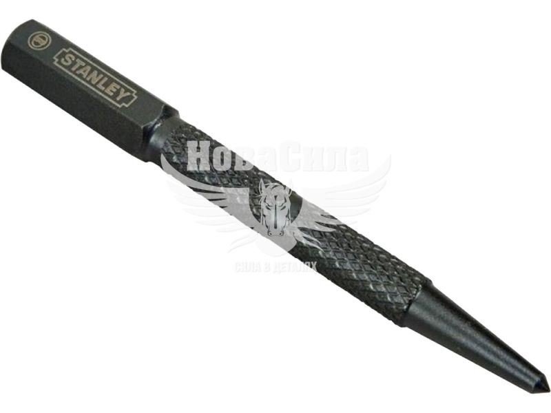 Кернер Stanley Center Punch з квадратним хвостовиком 3 х 101 мм (0-58-120)