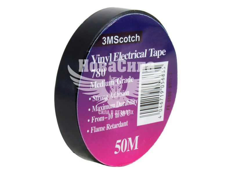 Ізолента (3M копія) 50м. чорна