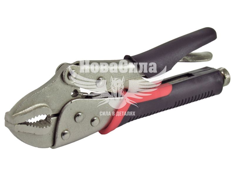 Кліщі затискні 180мм. (Intertool) (універсальні) (UT-5202)