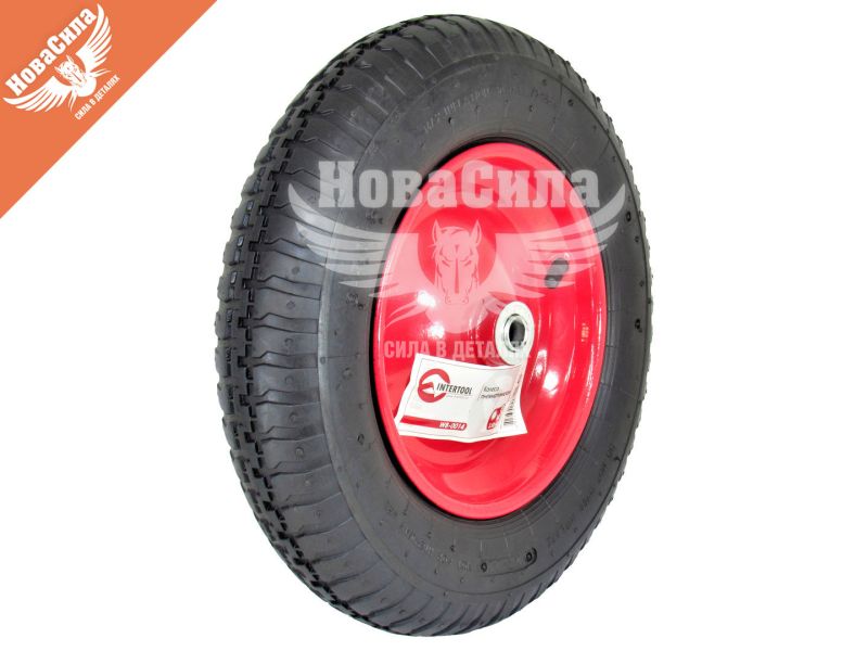Колесо 14 3.50-8.00 в зб. (Intertool) тачка (WB-0014)