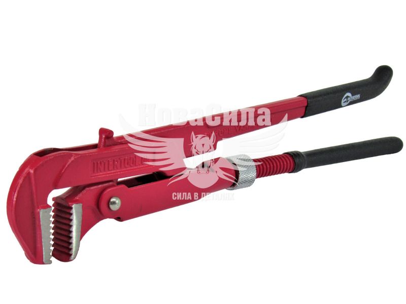 Ключ трубний 1.0" 90° (Intertool) 310мм. (HT-0187)