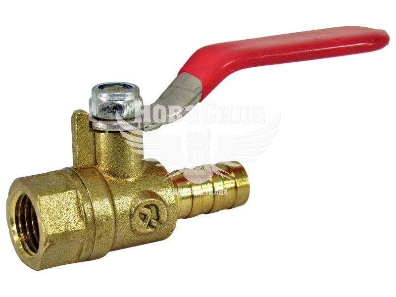 Кран шаровий повітряний з внутр. різьб. 1/4 на шланг 10мм. (Intertool) (PT-1889)