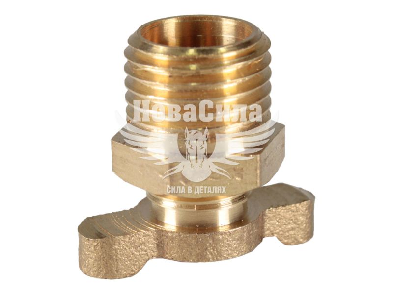 Клапан зливний латунний для компресорів1/4" вентиль баранчик (Intertool) (PT-5021)