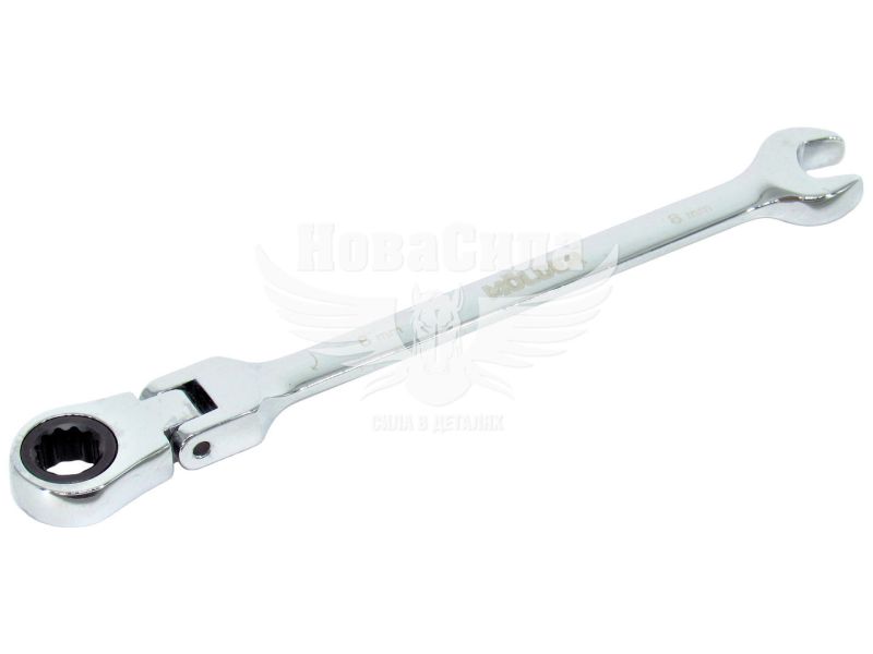 Ключ комбінований 8мм. з тріщоткою і карданом (Molder Tools) (MT57008)