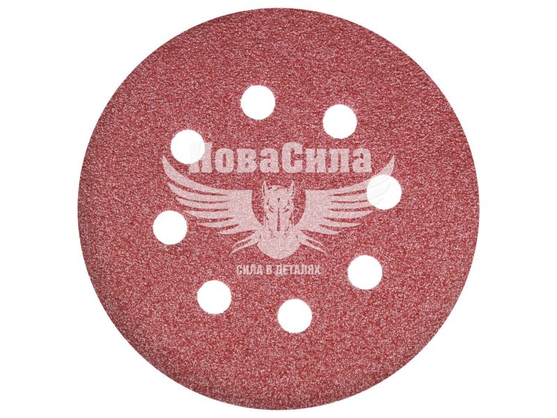 Наждачний папір (TITAN Abrasive) P_080 125мм. (круг 8отв. на липучку) (ТА12510808)