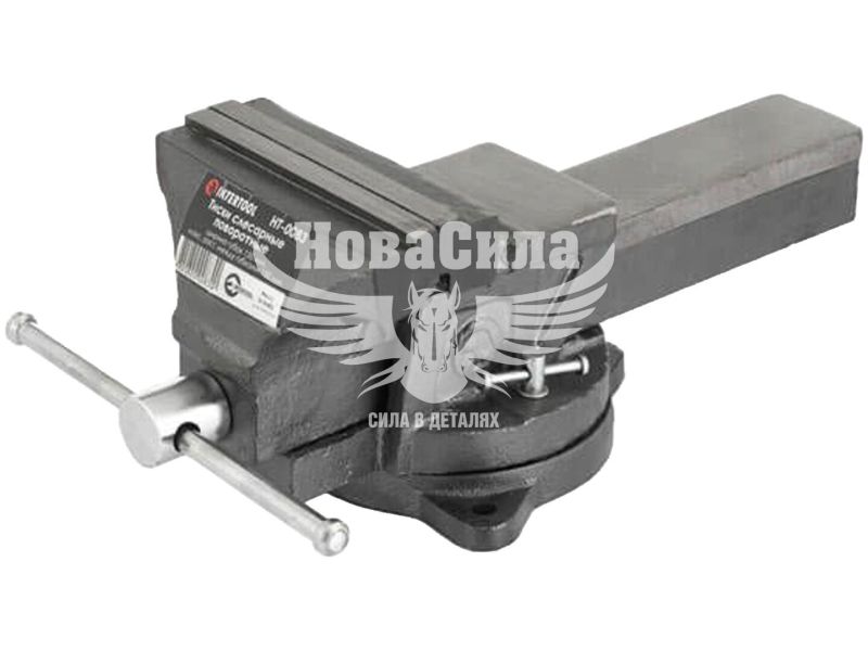 Лещата верстатні поворотні (Intertool) 150мм, 9,6кг (HT-0083)