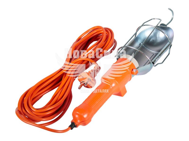 Лампа переносна в розетку 10м. 220V (Vortex) (VX-101535)