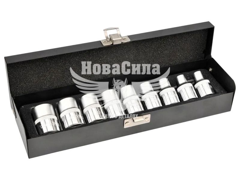 Набір торцевих головок TORX (Yato) 9 предметів 1/2 (YT-0521)