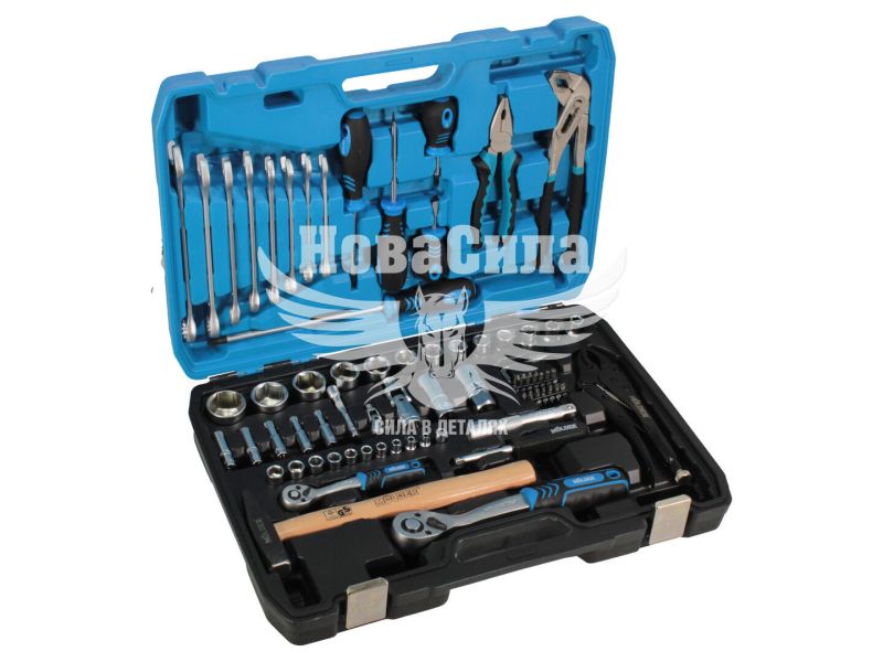 Набір інструментів (Molder Tools) 72 предметів 1/2, 1/4, CR-V (MT61072)