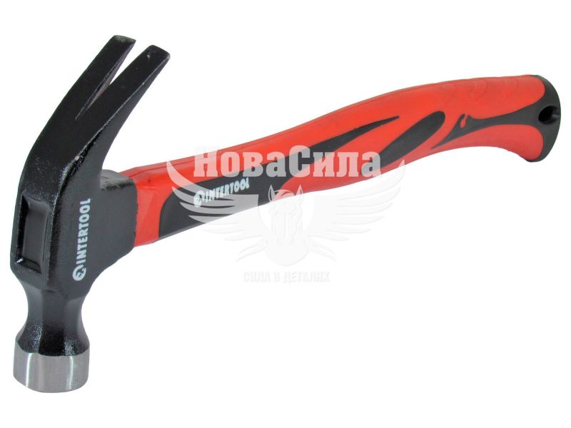 Молоток слюсарний (Intertool) 450г ручка з фібергласа (HT-0223)