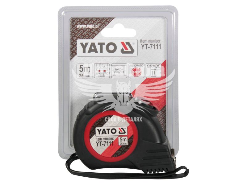 Рулетка 5м*25мм. (Yato) (YT-7111)