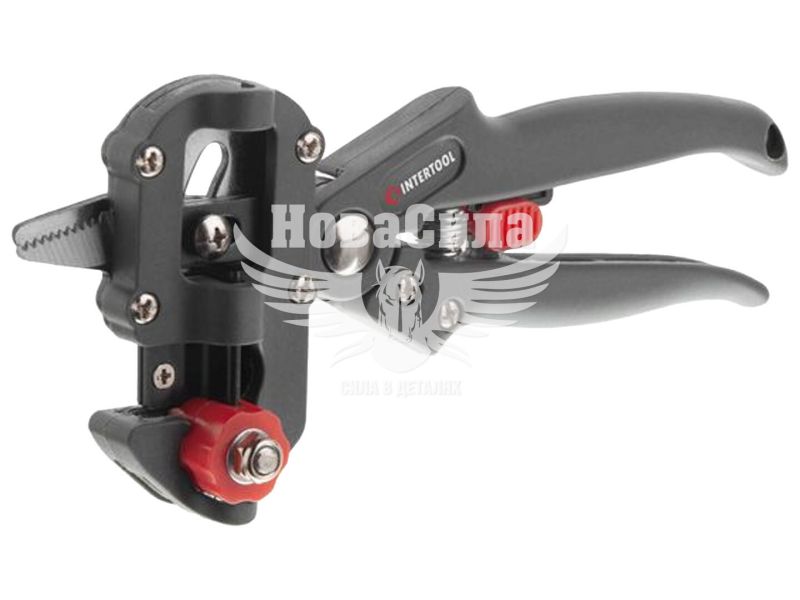 Сікатор (Intertool) 200мм. (Carbon) (FT-1020)