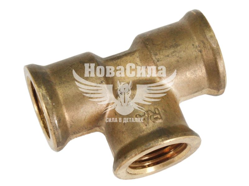 Перехідник трубок латунний (трійник) 10х10х10