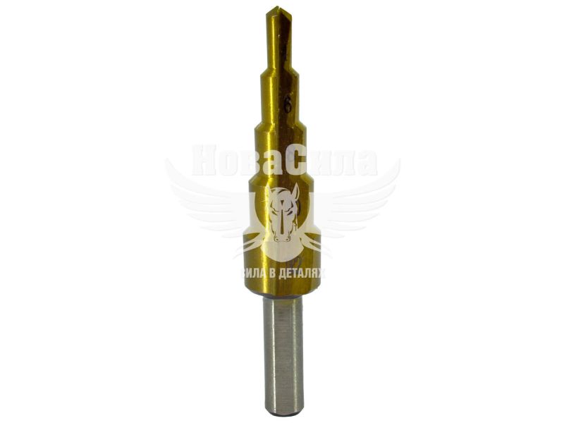 Сверло по металу східчасте (Intertool) (4-12мм.) (SD-5812)