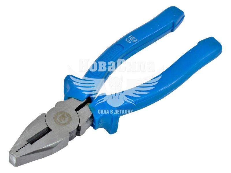 Плоскогубці 180мм. (Intertool) (сині) (HT-0102)