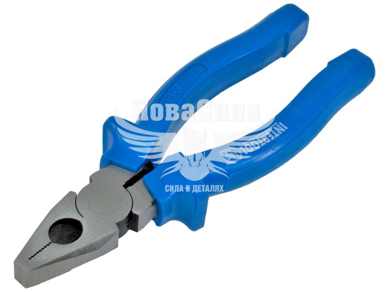 Плоскогубці 160мм. (Intertool) (сині) (HT-0101)