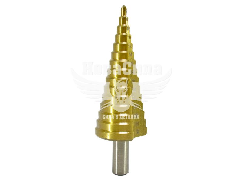 Сверло по металу східчасте (Intertool) (4-32мм.) (SD-5832)