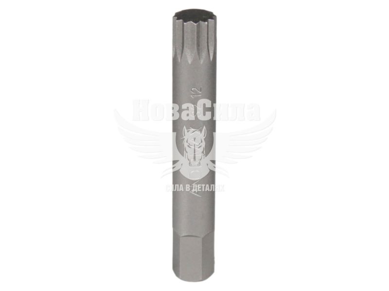Насадка для викрутки SPLINE M12х75мм (Andrmax) (біта) (107512S)