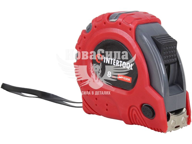 Рулетка 8м*25мм. (Intertool) (MT-0308)