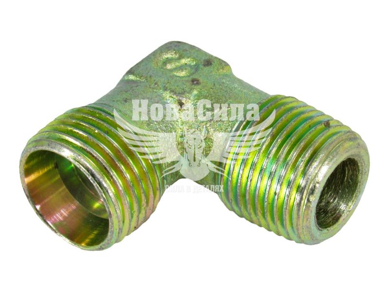 Перехідник трубок латунний (уголок) 17х15