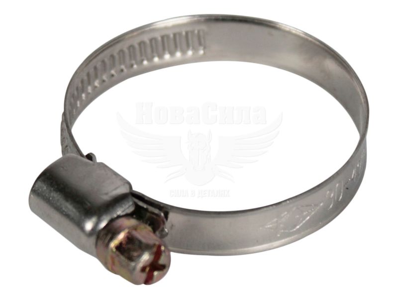 Хомут патрубка 30х45 нерж. (Vortex) (уп. 10шт.) (30х45 W2)