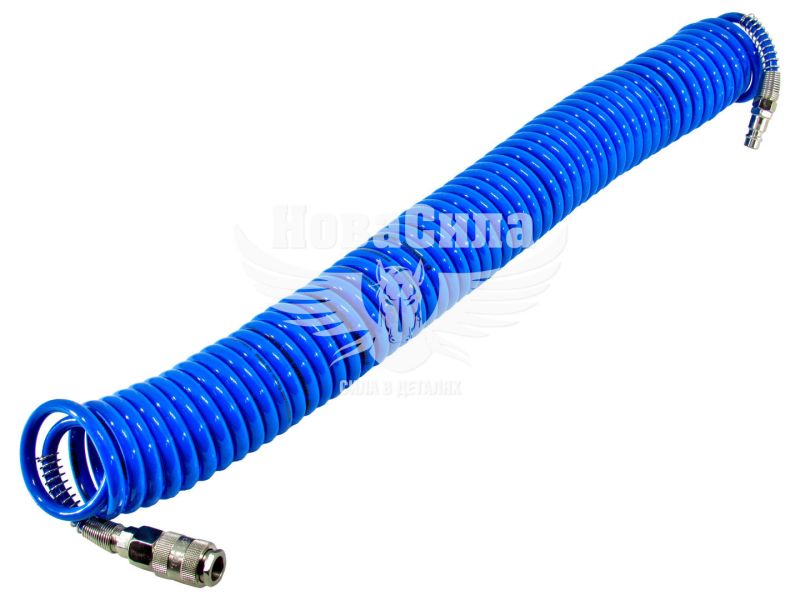 Шланг компресора 5.5х8мм. 15Атм. 10м. (Intertool) (поліуретановий) (PT-1707)