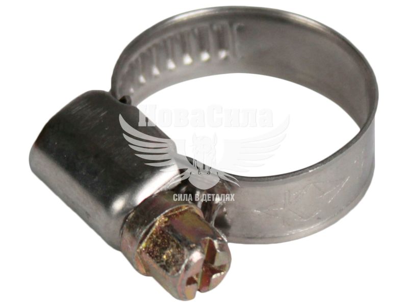 Хомут патрубка 16х25 нерж. (Vortex) (уп. 20шт.) (16х25 W2)