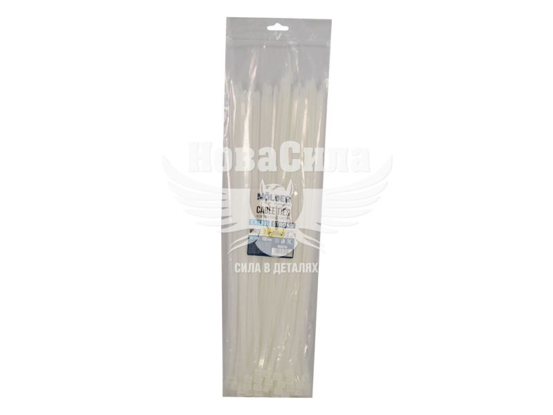 Хомут пластиковий білий 7,6х450 (Molder Tools) (уп. 100шт.) (MA26745)