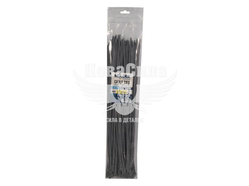 Хомут пластиковий сірий 4,8х450 (Molder Tools) (уп. 100шт.) (MA27445)