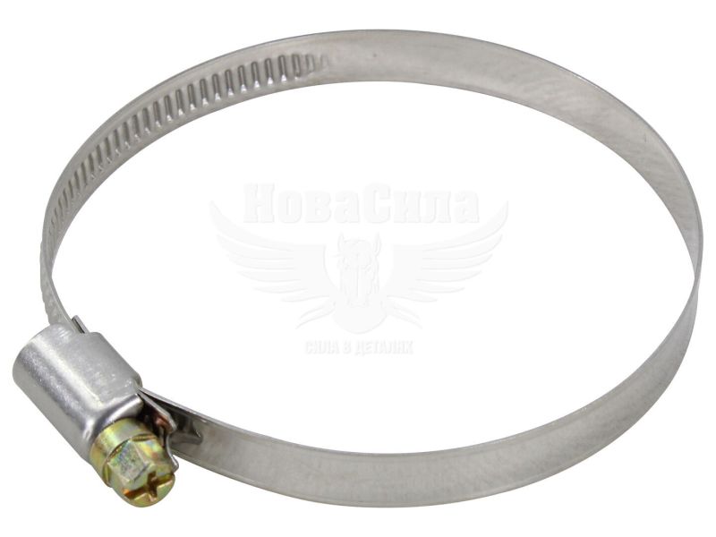 Хомут патрубка 60х80 нерж. (Vortex) (уп. 10шт.) (W2-600-80-VX)