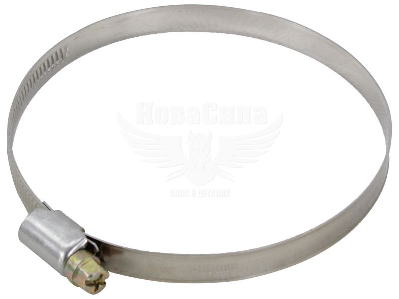 Хомут патрубка 80х100 нерж. (Vortex) (уп. 5шт.) (W2-80-100-VX)