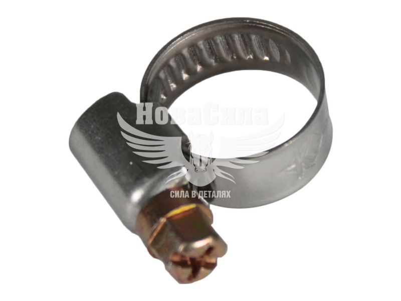 Хомут патрубка 10х16 нерж. (Vortex) (уп. 20шт.) (10х16 W2)